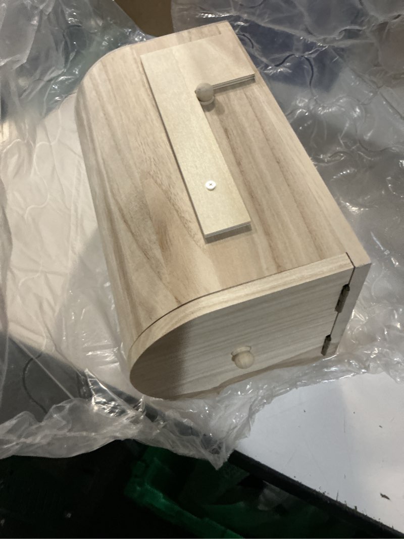 Condition photo showing Good Condition for unfinished wood letter/mail box diy back to school mailbox for post mount fully assembled diy mailboxes for gift letters card paintable & stainable holiday decor