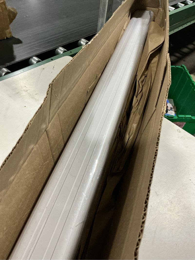 Condition photo showing As Is for 3'' width straight duct, mini split cover accessories for mini split ac & central ac, white white 3" x 3.3 feet