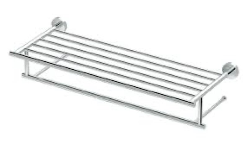 Wall Mount 25.75" W Towel Rack with Towel Bar