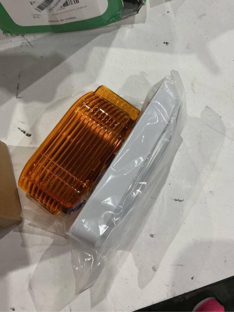 Condition photo showing Good Condition for kohree 320 lumen led rv porch light exterior utility 12v lighting fixture led panel, replacement lighting for rvs, trailers, campers, 5th wheels. white base, clear and amber lenses included 2 packs 2packs with two lens