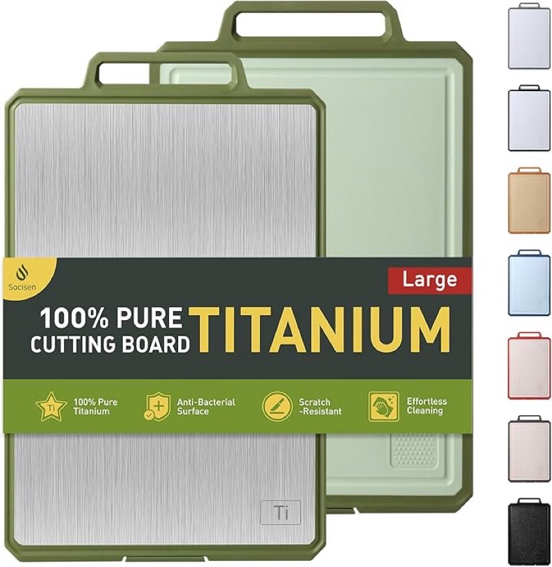 Socisen titanium double-sided cutting board