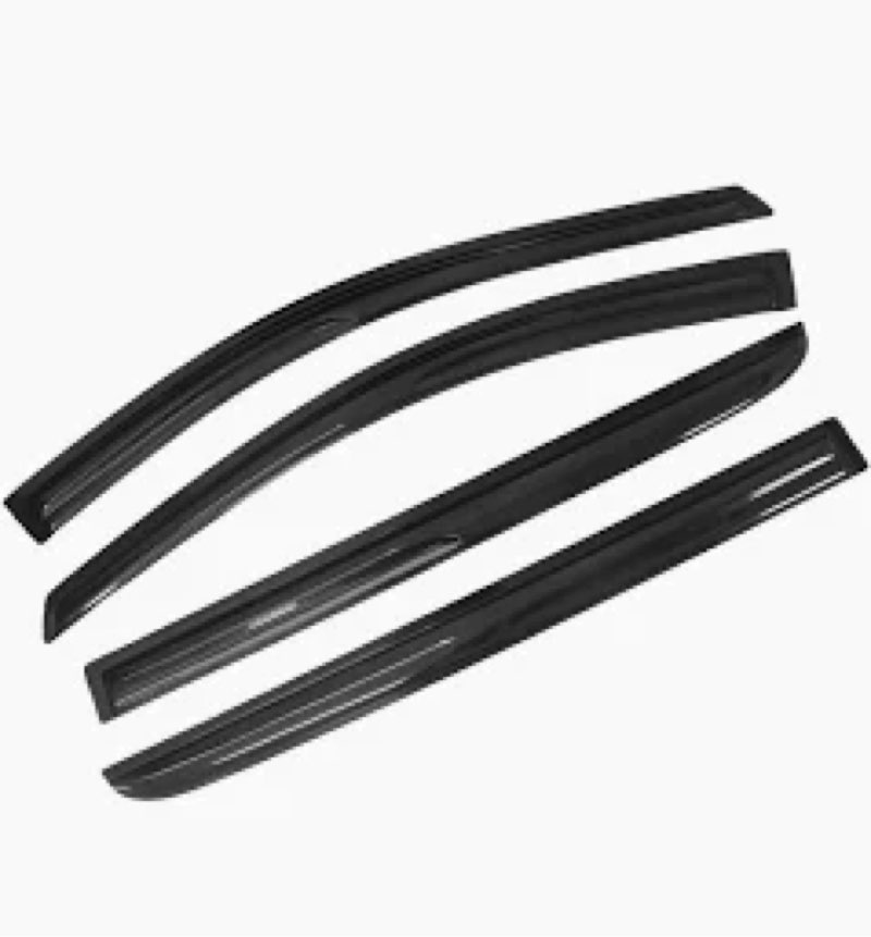 4PCS Rain Guards Fit for Honda Odyssey 2005-2010, Front & Rear Window Visors Wind Deflector, Outside