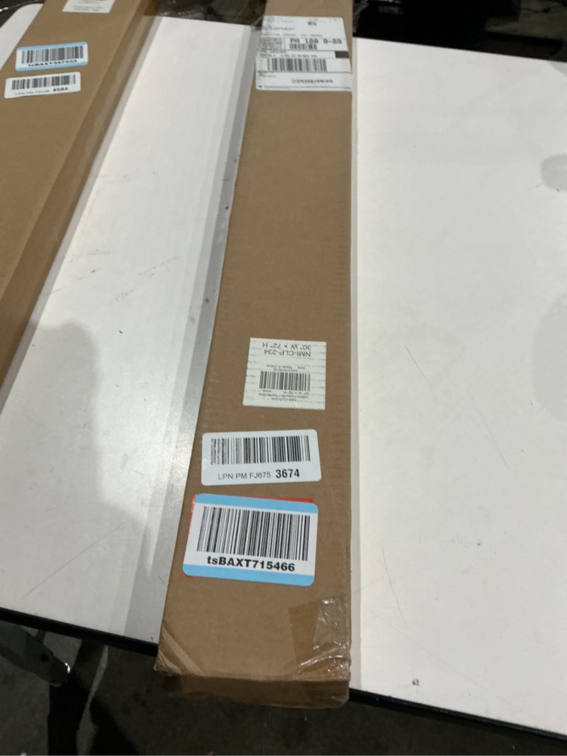 Condition photo showing Good Condition for lazblinds no tools no drill 1" vinyl mini blinds, cordless blinds for windows, light filtering horizontal window blinds & shades, 30" w x 72" h, white cordless-white 30" w x 72" h