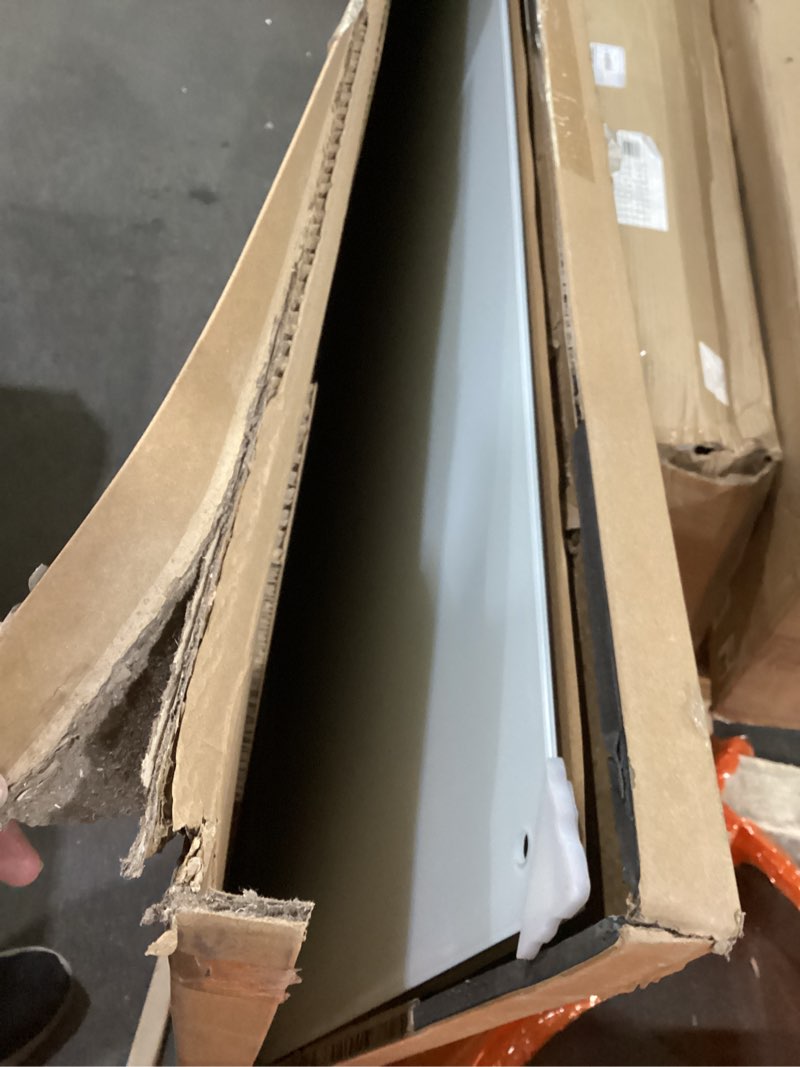 Condition photo showing New/Like New for 36”x48” Magnetic glass white board