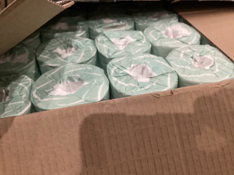 Condition photo showing Good Condition for tork septic safe toilet paper, white, 2-ply 100% recycled, eco-friendly, t24 compatible 96 rolls x 500 sheets (tm1616s)