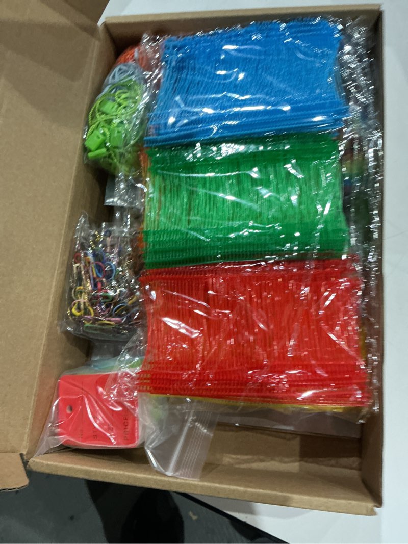 Condition photo showing New/Like New for chumia 3576 pcs tagging guns for clothes labels attacher stitch guns for clothing with 3000 barbs, 5 needles and 100 price tags, sewing kit for retail stores, garage yard sales(colorful)