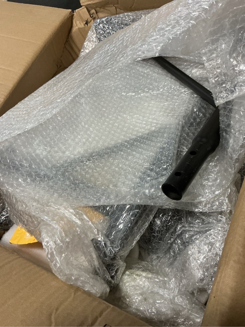 Condition photo showing As Is for xitomer 21.5mm pin rear left single sided swingarm lift fit for monster 796 | steel motorcycle stand rear lift, motorcycle wheel stand, dual-bearing rotatable tpu wheels, labor-saving leverage