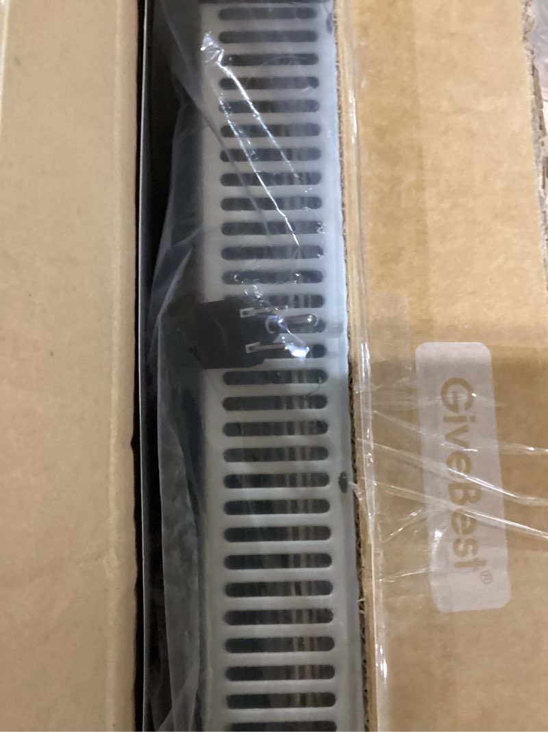 Condition photo showing New/Like New for GiveBest Super Quiet Wall Heaters for Indoor Use, Baseboard Design Space Heater, Adjustable Thermostat, Child Lock, 12H Timer, 1500W Easy-mounted Electric Smart Heater for Bedroom Living Room Garage White