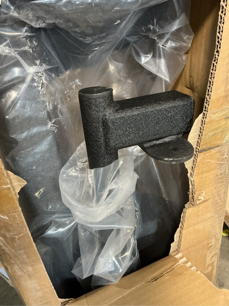 Condition photo showing Good Condition for boat trailer steps, heavy-duty trailer tongue steps with safety grab handle, fits 3" x 3" & 3" x 5", 450lbs capacity (4 step, textured tread) textured tread 4 step