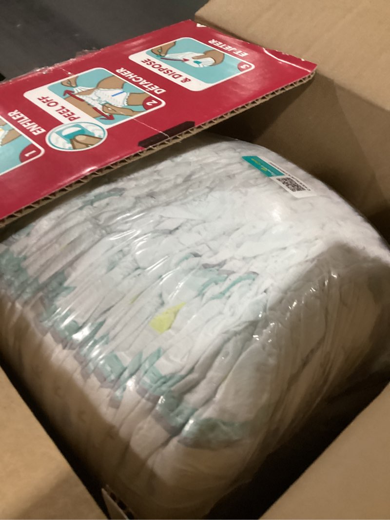 Condition photo showing As Is for Pampers Diapers - Cruisers 360 - Size 6, 48 Count, Babyproof up to 100% Leakproof Pull-On Diaper Size 6 48