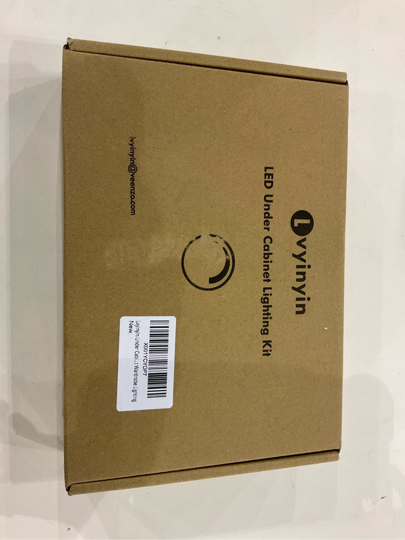 Lvyinyin Curio Cabinet Lights Kit, Over Under Counter LED Puck Lights, Low Profile 0.3", 120V Wall P