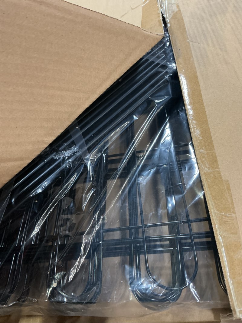 Condition photo showing Good Condition for 10 panels no dig decorative garden fence with gate for yard, 24 in(h) x 20 ft(l) animal barrier fencing for outdoor dog, metal portable garden fences for borders, pets, landscape, temporary fence 10 panels-24 in(h) x 20 ft(l) with gate