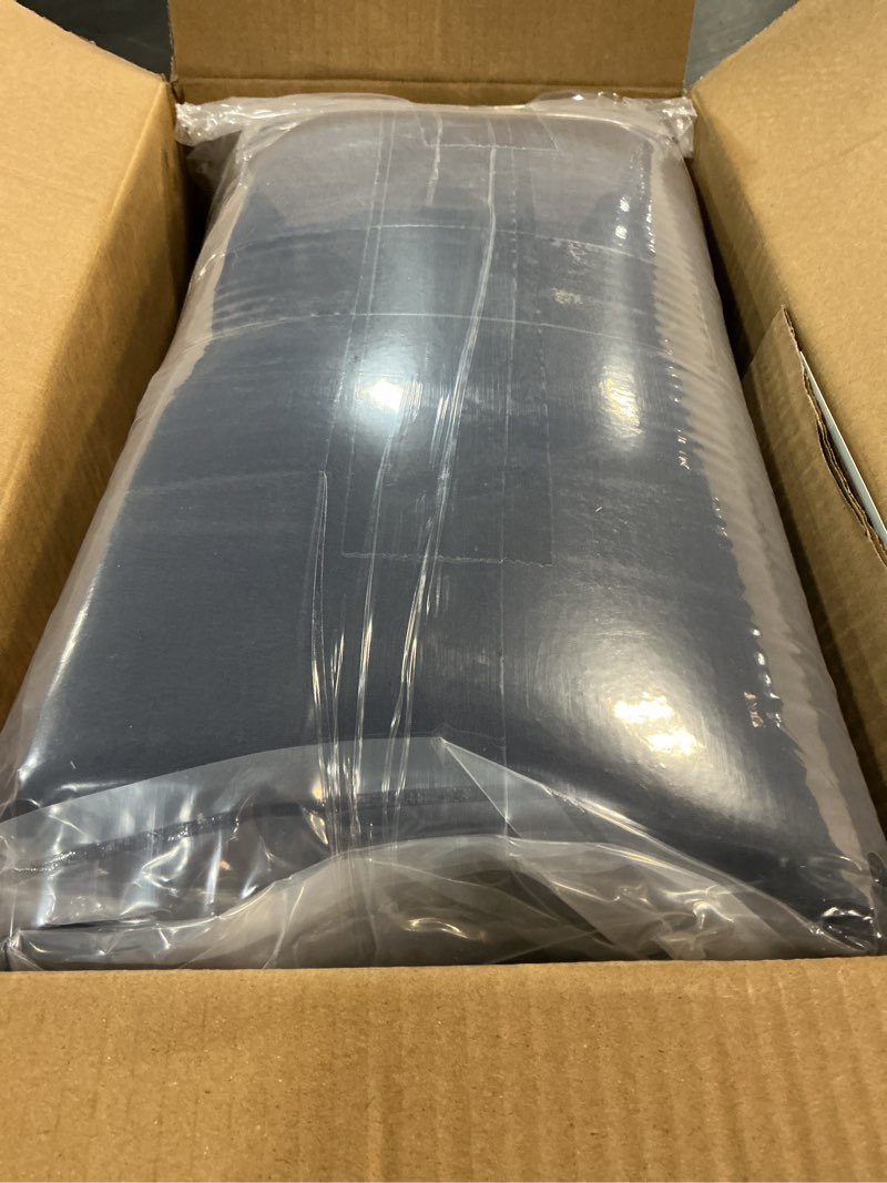 Condition photo showing New/Like New for cozyide outdoor chair cushions, waterproof patio seat cushions with adjustable straps, round corner patio chair cushions for garden, navy, 17x16x2 inch (pack of 4) navy 17x16x2 inch (pack of 4)