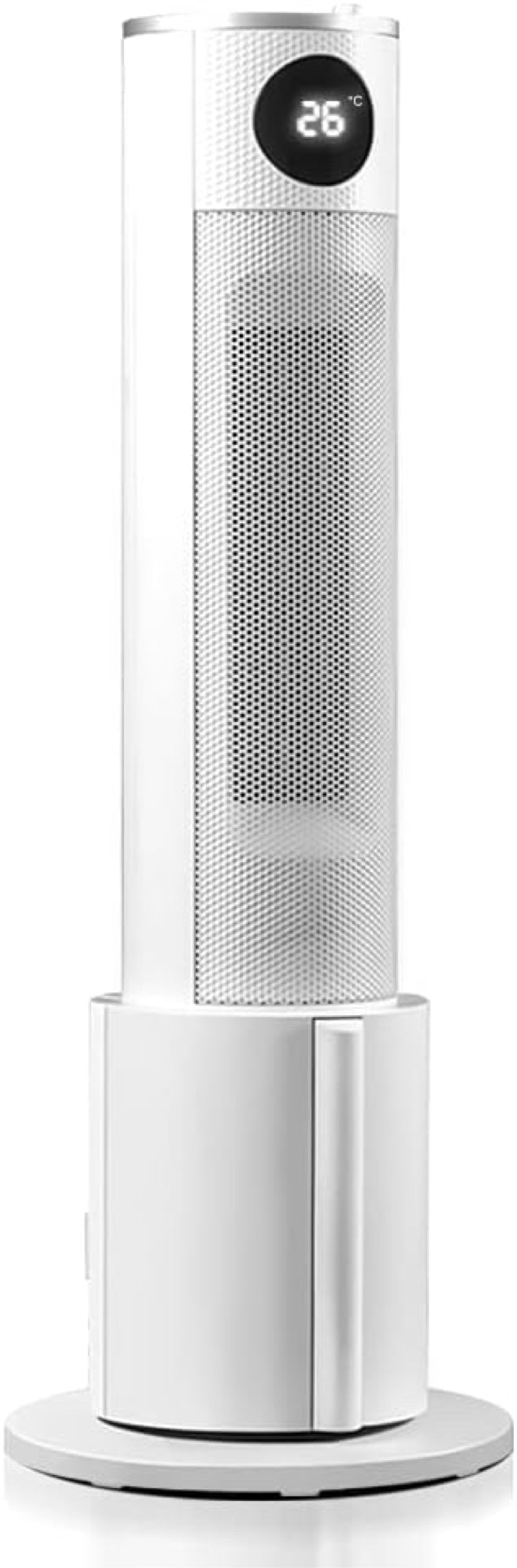 Narita Castore xR-K740 Ceramic Fan Heater, Humidification Function, Heater, Electric Heater, Ultrasonic Humidifier, Tower Humidifier, Slim, Foot, Office, Energy Saving, Energy Saving, Eco Friendly