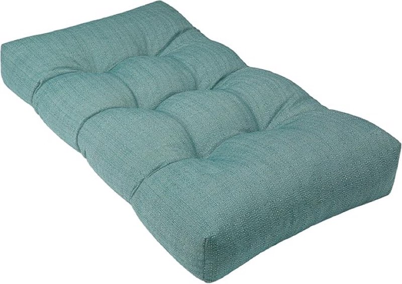 ROFIEJOX Bench Cushion 36 Inch - Polyester Brushed, High-Density Foam, Non-Slip Bottom, Soft Durable