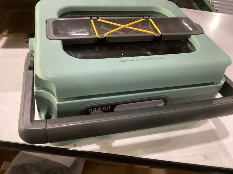 Condition photo showing New/Like New for Presto 06016 6-Quart Nomad Traveling Slow Cooker, Locking Lid, Dry Erase Board, Green