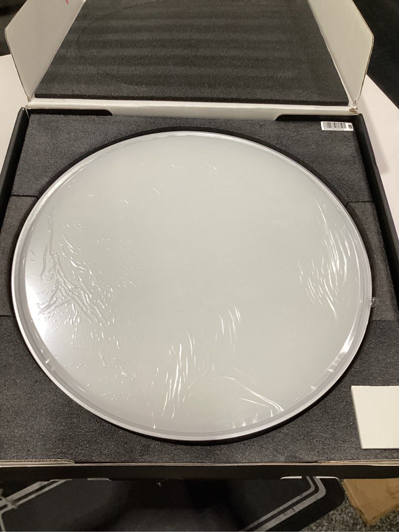 Condition photo showing New/Like New for govee ceiling light ultra 21 inch, 5000lm smart flush mount ceiling light fixture, compatible with matter & alexa, rgbic & tunable white 2700k-6500k, diy ceiling canvas for living room bedroom