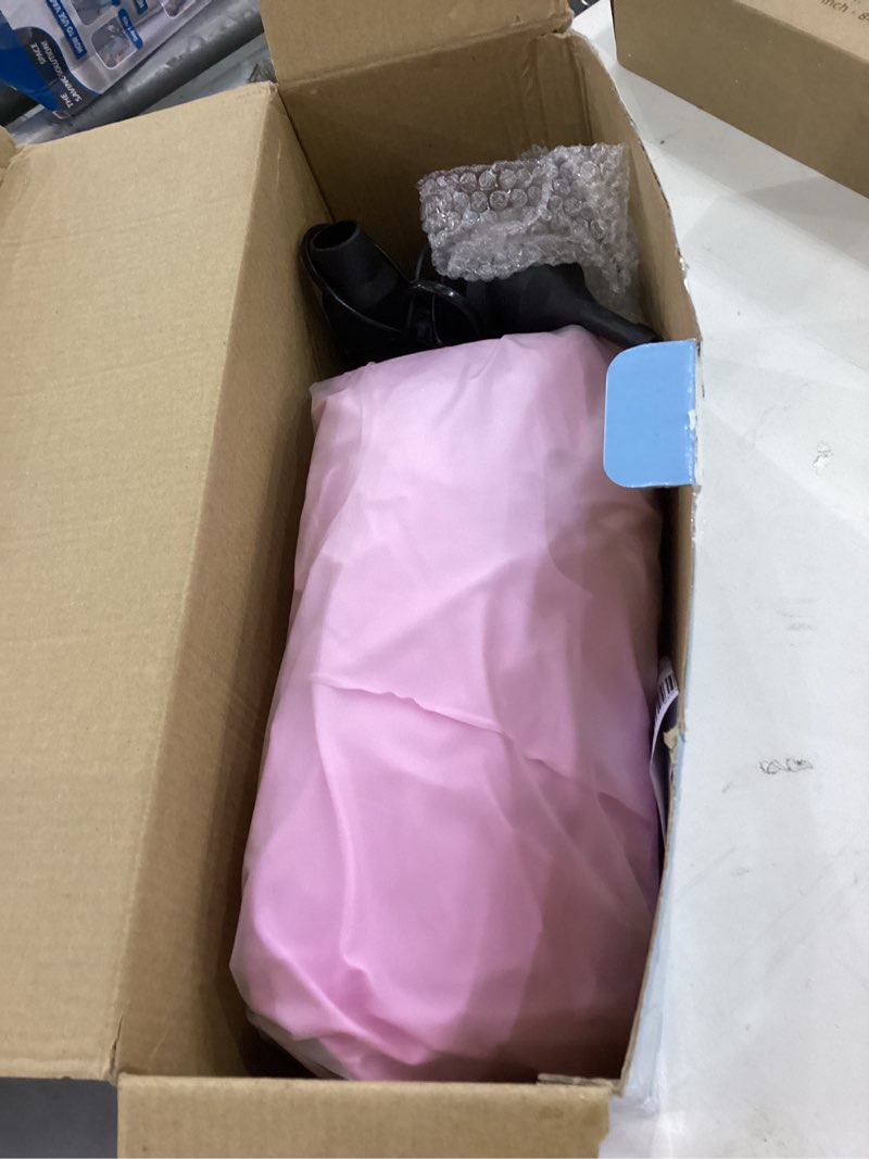 Condition photo showing As Is for Pregnancy Blow Up Pillow, Belly Mattress for Pregnant Women with Electric Pump, Full Body Maternity Airbed with Hole for Stomach Sleeping, Back Pain & SPD Relief, Pink
