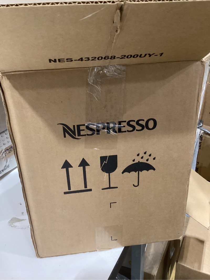 Condition photo showing As Is for Nespresso Vertuo POP+ by Breville, Dark Grey