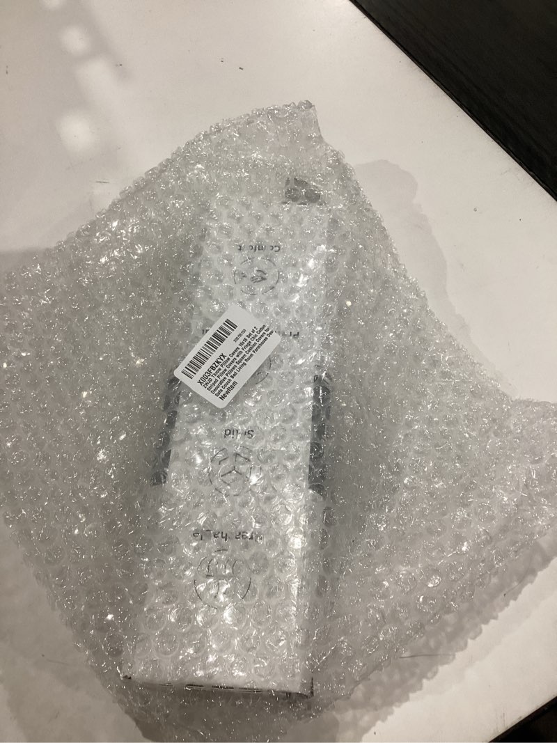 Condition photo showing New/Like New for ZWJD Throw Pillow Covers 16x16 Set of 2 Striped Pillow Covers with Fringe Chic Cotton Decorative Pillows Square Cushion Covers for Sofa Couch Bed Living Room Farmhouse Decor Gray 16" x 16" (Pack of 2)