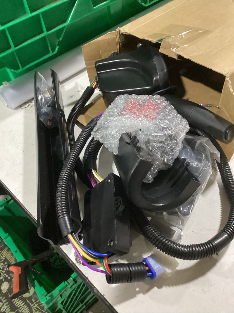 Condition photo showing Good Condition for upgraded golf cart turn signal kit with horn, brake switch pad and 9-pin plugs wiring harness, universal 12v street legal golf cart brake light switch kits for ezgo club car yamaha, plug & play