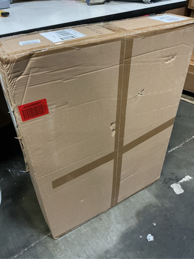 Condition photo showing Good Condition for Fire Pit Surround Tabletop for Solo Stove Yukon Bonfire Accessories, Round Outdoor Fire Pit Table, Dust Cover for Solo Stove and Other Wood Burning, Powder-Coated Steel Stove Table Surround