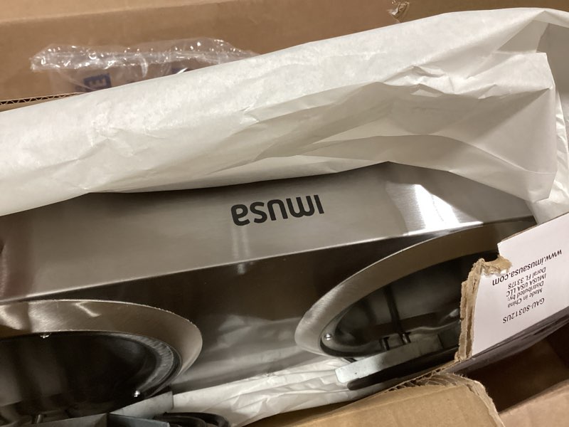 Condition photo showing Good Condition for imusa usa gau-80312us electric double burner 1750-watts, stainless steel, silver stainless steel electric double burner double
