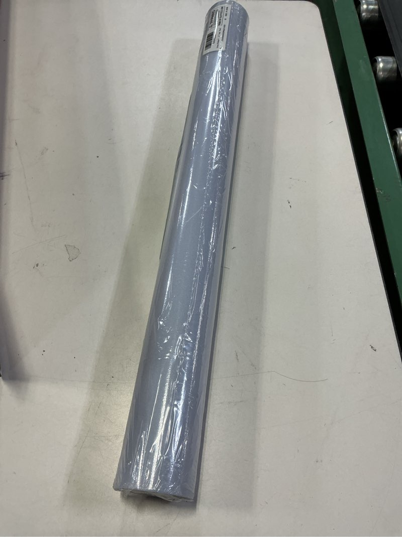 Condition photo showing New/Like New for Coavas Window Privacy Film Frosted Glass Static Clings, Decorative Bathroom Door Privacy Film Day and Night, Heat UV Blocking Anti-Glare Frosting Stickers Renter Non-Adhesive, 23.6 x 393.7 Inch, Pure 23.6 x 393.7 Inch Pure