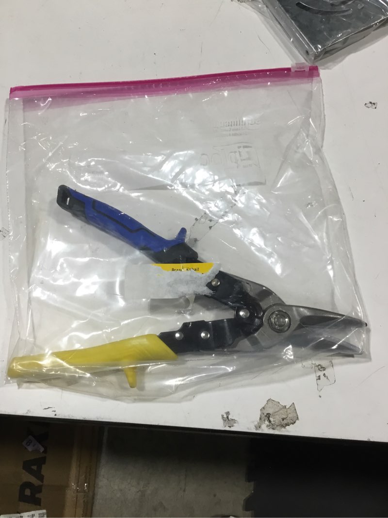 Condition photo showing As Is for Kobalt 60Crv Straight long cut Snips