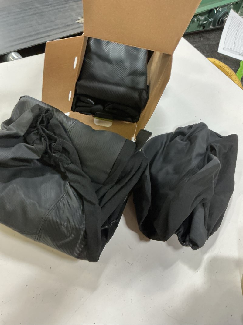 Condition photo showing Good Condition for auto drive 2piece rival carbon fiber car seat cover premium leather black - universal fit, 2002sc10