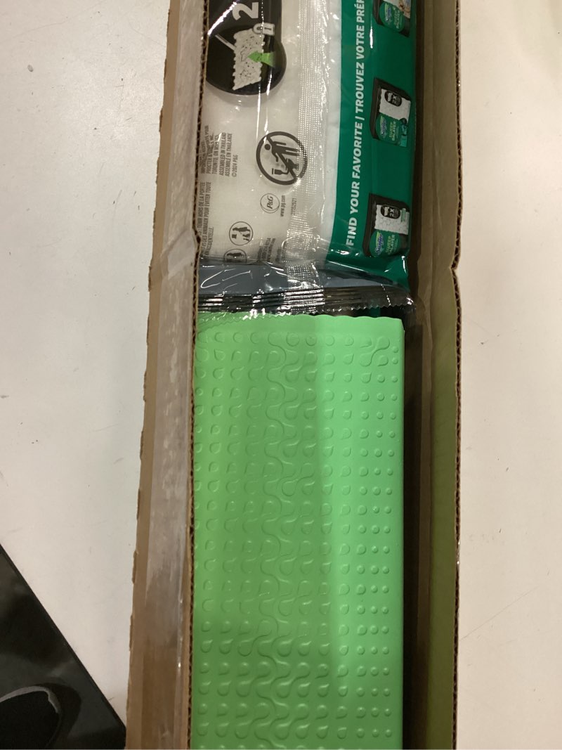 Condition photo showing New/Like New for Swiffer Sweep and Mop Deluxe  2-in-1 Floor Mopping and Sweeping Kit  Includes 1 Sweeper Device  5 Heavy Duty Dry Sweeping Cloths  6 Heavy Duty Wet Mopping Cloths