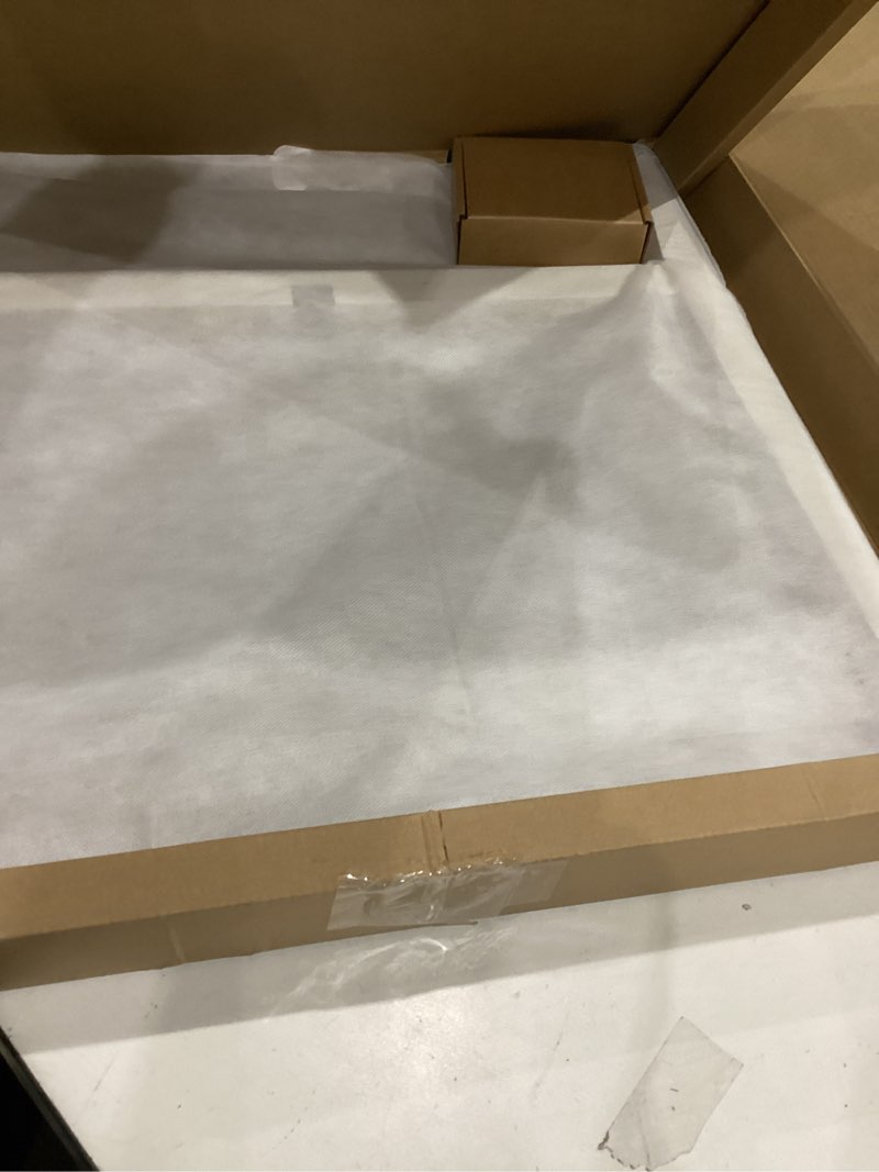 Condition photo showing Good Condition for homedics drift sandscape solid wood sand table stand compatible with drift 21” , st-400-bk, st-400-ce, white wash (stand only, drift sold separately) cream 21 inch (large)