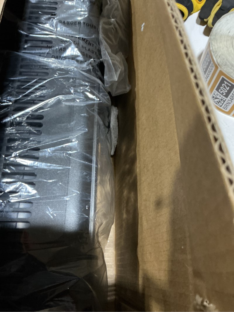 Condition photo showing Good Condition for Dreo Smart Tower Fan WiFi Voice Control, Works with Alexa/Google, Cruiser Pro T1S Floor Standing Bladeless Oscillating Fan with Remote, 6 Speeds, 4 Modes, 12H Timer, for Indoor Bedroom Home Office Black Smart WiFi Fan