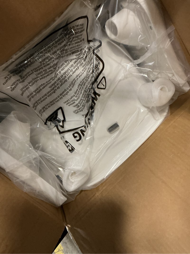 Condition photo showing As Is for 6 in 1 High Chair for Babies & Toddlers, Convertible Wooden Baby Highchair, Table and Chair Set, Baby Feeding Chair, 5-Point Adjustable Harness/4-Position Removable Tray& PU Seat Cushion(Beige)