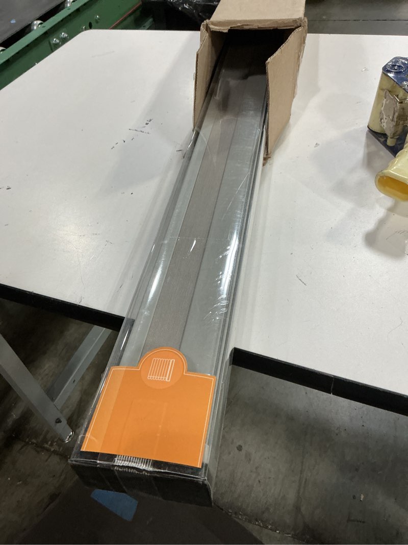 Condition photo showing Good Condition for homedemo no drill no tools blackout cellular shades cordless, honeycomb blinds for window, easy install no screws thermal insulated noise reduction cellular blinds for home (grey, 23" w x 64" h) grey 23"w x 64"h