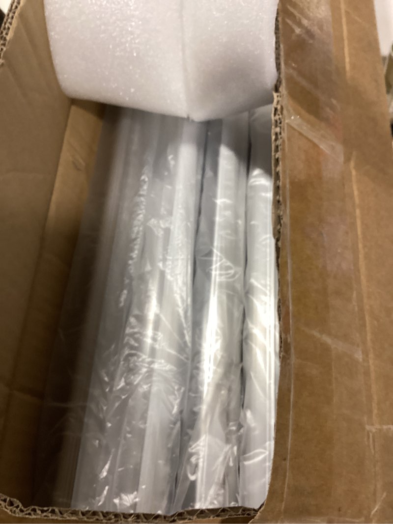 Condition photo showing New/Like New for 25-pack t8 led bulbs 4 foot tube light, 4ft led shop garage warehouse light, 20w 5000k 2600lm daylight white, fluorescent lights tube replacement, ballast bypass, dual-end powered, clear cover 25 count (pack of 1)
