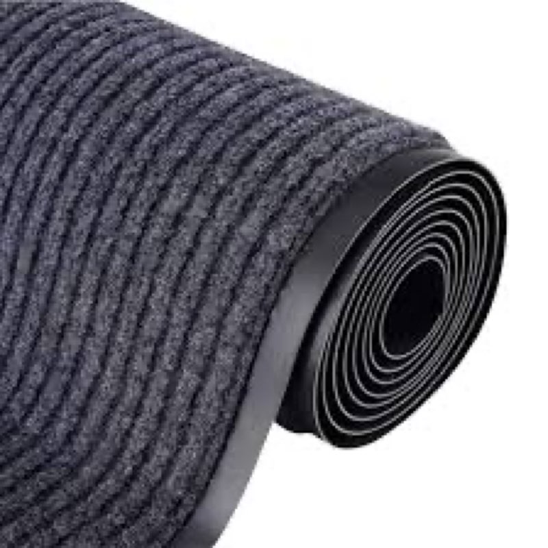 jxgzyy commercial hallway runner rugs 3 x 10ft, non-slip indoor outdoor doormat, heavy duty floor ma