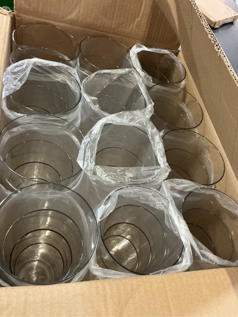 Condition photo showing New/Like New for 48 pack acrylic cylinder vases 4,6,8 10 inch tall clear acrylic flower vase bulk floating candle holders cylinder plastic vases for centerpiece table wedding home