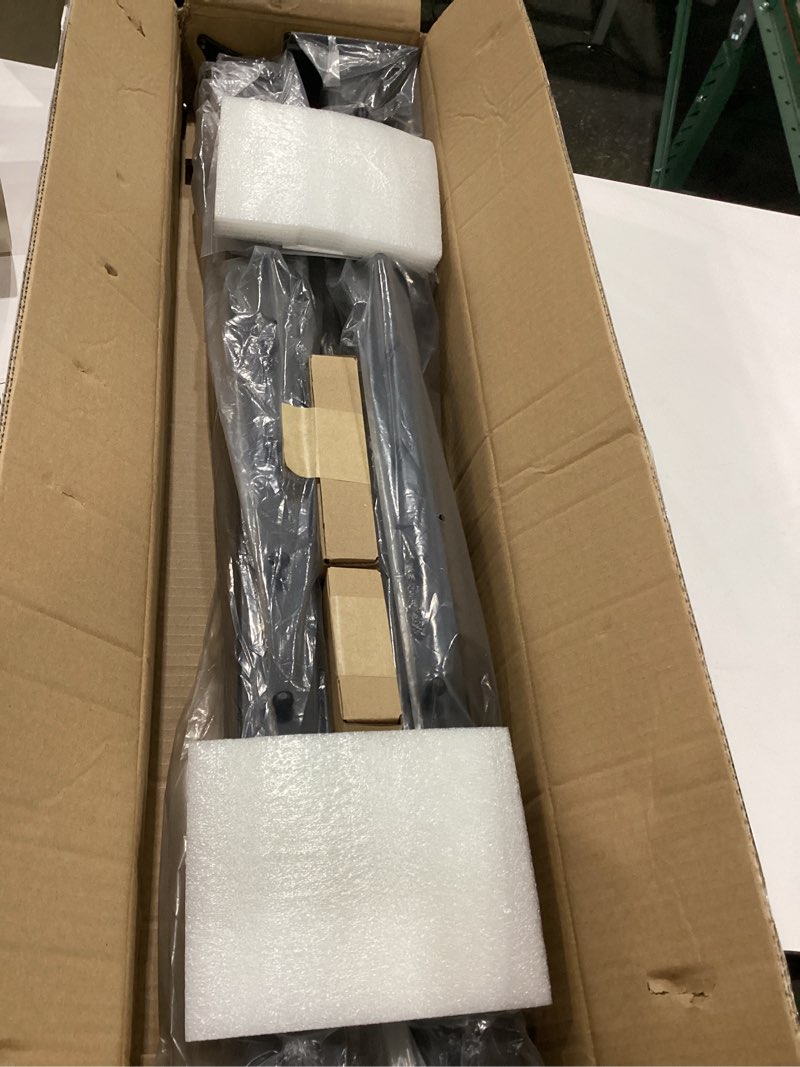 Deck Man 2Pack Black Outboard Adjustable-Angle Stainless Steel Cable Railing Post 36"x2"x2" Cable Ra