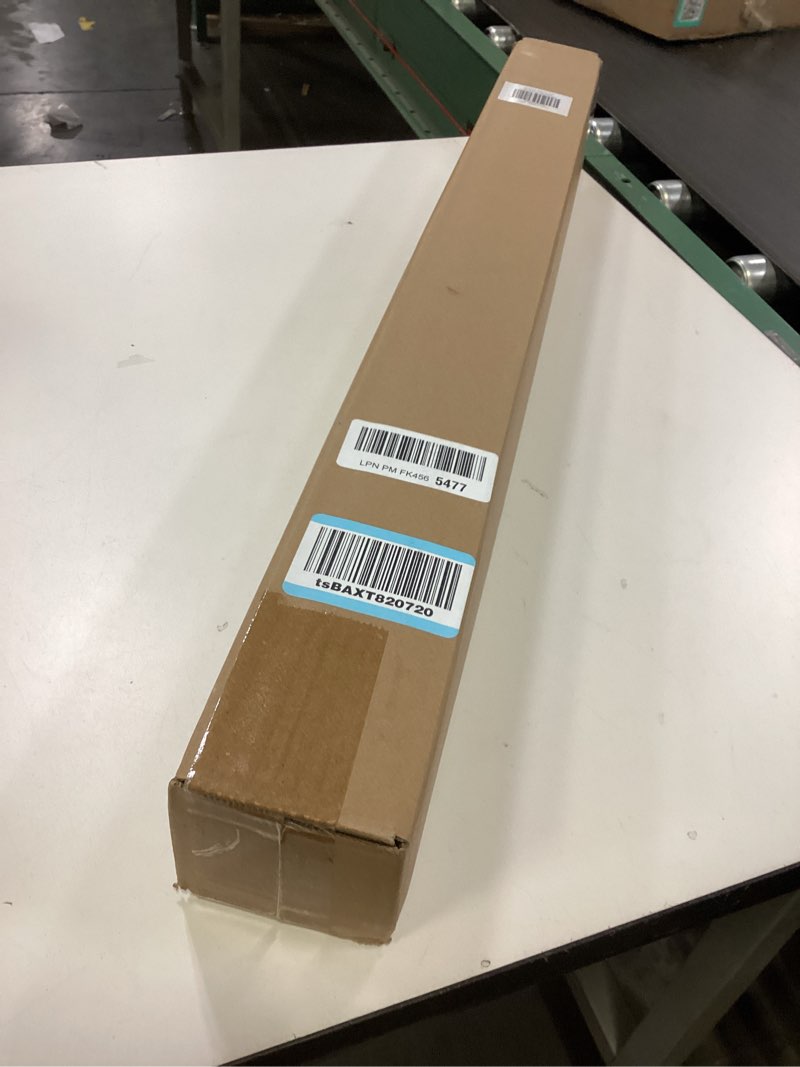 Condition photo showing New/Like New for LazBlinds No Tools No Drill Cordless Roman Shades for Windows, Blackout Thermal Insulated UV Blocking Window Blinds, Room Darkening Fabric Blinds for Indoor Windows, 31'' W x 64'' H, Off White Blackout - Off White 31" W x 64" H