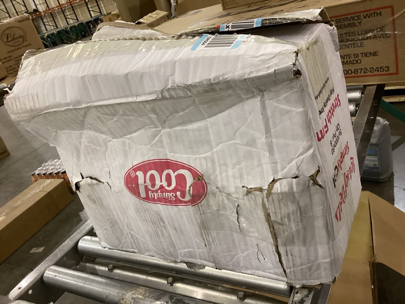 Condition photo showing As Is for JARLINK 4 Pack Stretch Film, 5" 1000ft Mini Industrial Strength up to 500% Stretch Shrink Wrap with Handles, Thick Durable Self-Adhering Plastic Wrap for Pallet Wrap, Moving, Packing, 60 Gauge