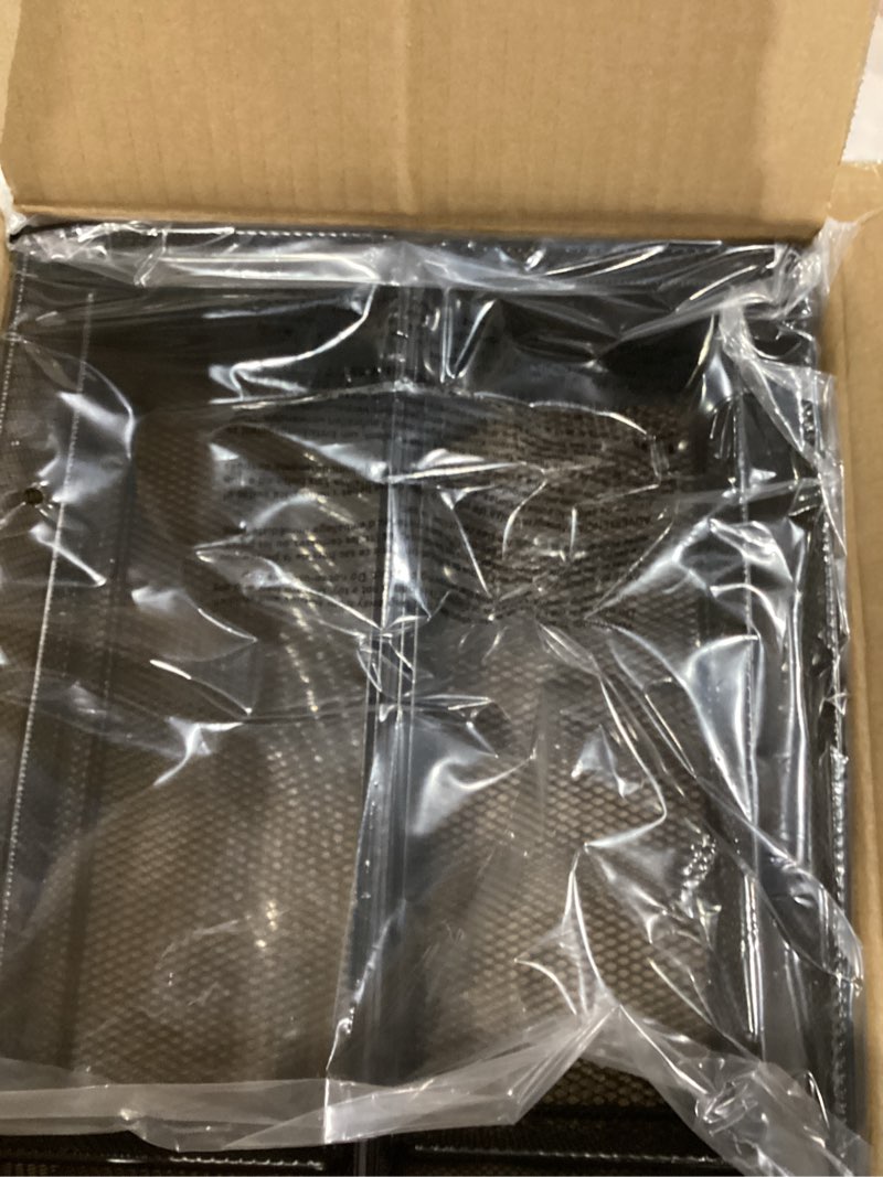 Condition photo showing As Is for Magnetic Spice Rack for Refrigerator,4 Pack Magnetic Spice Rack for Kitchen Organization?Magnetic Spice Shelf Rack Organizer for Side of Refrigerator Fridge?Kitchen Storage Organizer,Black