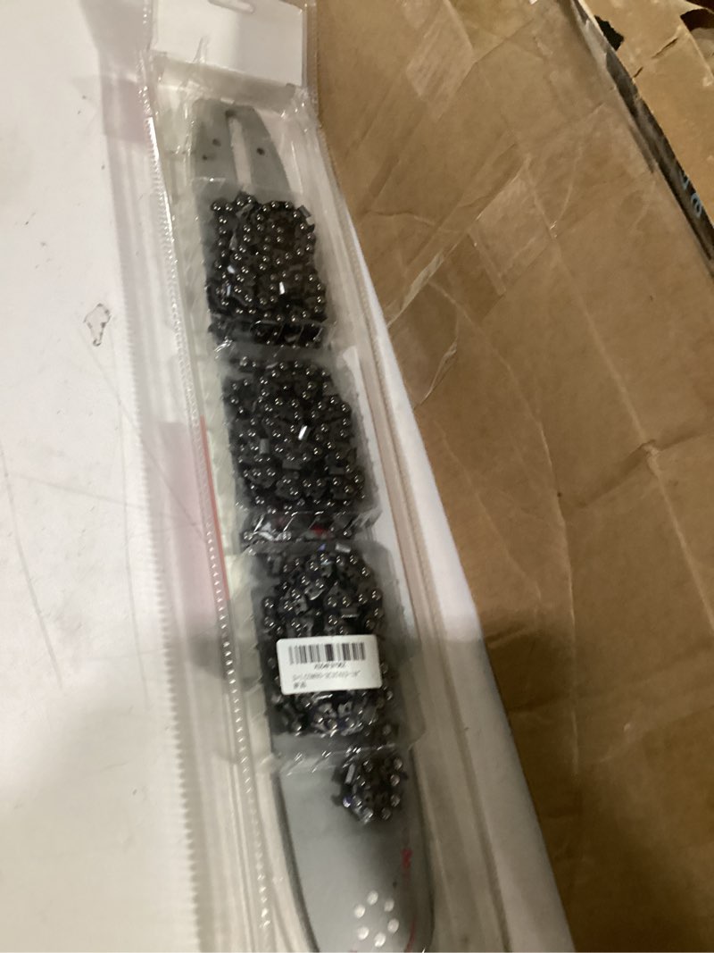 Condition photo showing New/Like New for kakei 18 inch chainsaw bar& chain combo .325" pitch, .063" gauge, 74 drive links (3 chains+ 1 bar) 18" 74dl .325" .063" 3 chain+ 1 bar