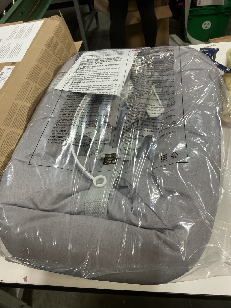 Condition photo showing Good Condition for tripp trapp newborn set, anthracite - convert the tripp trapp chair into infant seat for newborns up to 20 lbs - cozy, safe & simple to use - compatible with chairs after may 2003