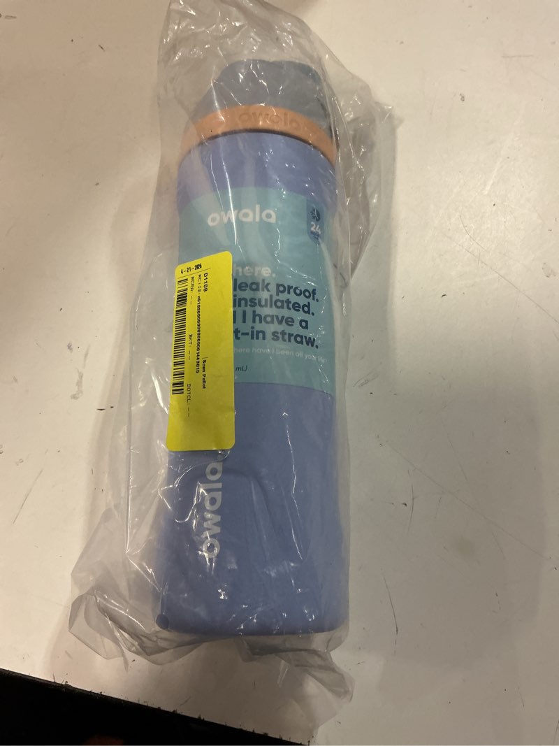 Condition photo showing New/Like New for owala freesip stainless steel water bottle  24oz  cloud 9 light purple