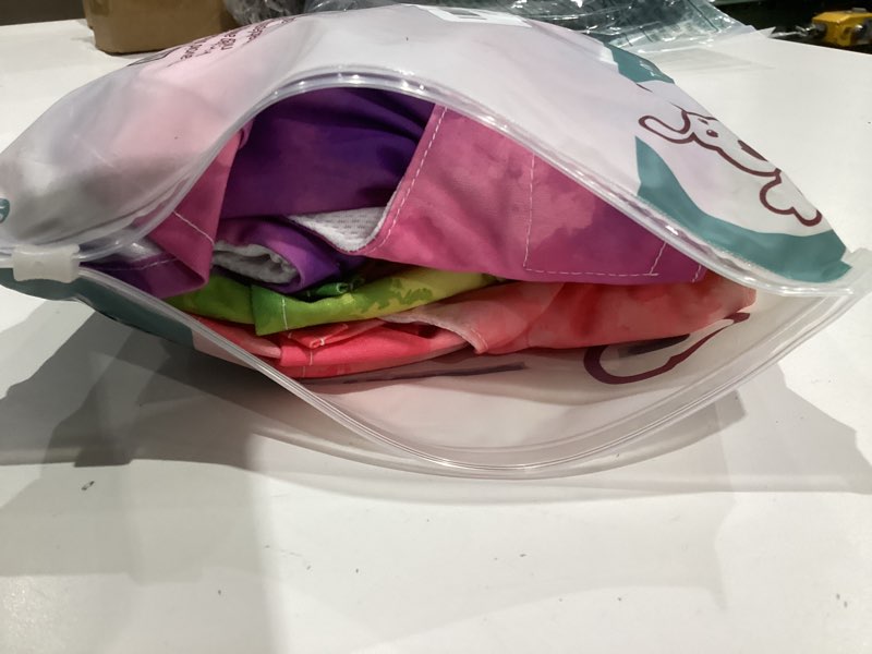 Condition photo showing Good Condition for CuteBone Female Dog Diapers with Skirts 3 Pack Reusable Puppy Dresses Pants for Heat Cycle Period QBD20M Tie-Dye series skirts 3pcs M