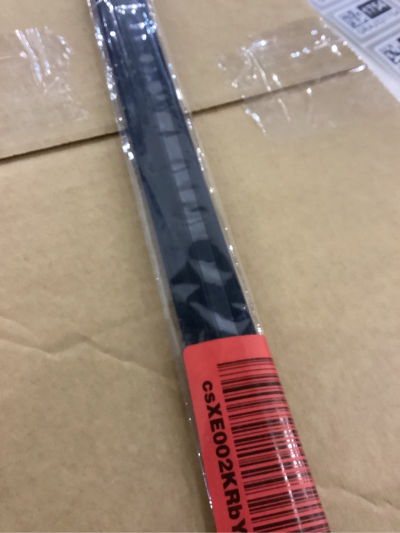 Condition photo showing Good Condition for 3 Pcs Matte Black Aluminum T-Molding Floor Transition Strips, 4.2 ft x 0.8 in Durable Flat Divider for Joining Gaps of Laminate Planks Tile, Versatile Trim for Door Thresholds 3 Pcs x 4.2 ft x 0.8 in Matte Black