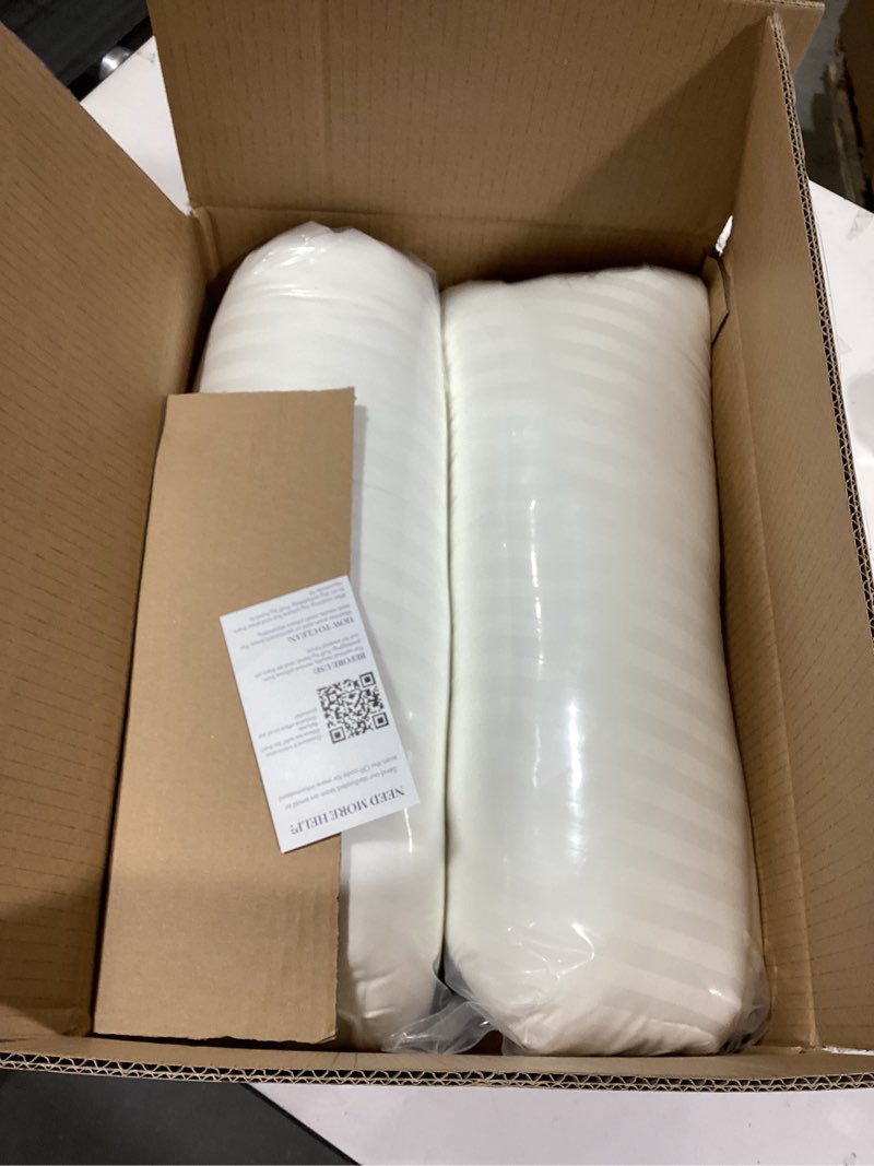 Condition photo showing New/Like New for Beckham Hotel Collection Bed Pillows Standard/Queen Size Set of 2 - Original Soft Down Alternative Pillow for Sleeping - Soft Support for Back, Stomach or Side Sleepers