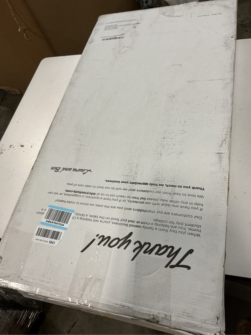 Condition photo showing New/Like New for Meliusly Premium 10mm Bunkie Board Queen Size (60x80'') Patent Pending Low Profile Bed Board Design - Breathable, Noise Minimizing, Moisture Resistant Bunkieboards, Low Profile Bed Support Queen (60x80'')