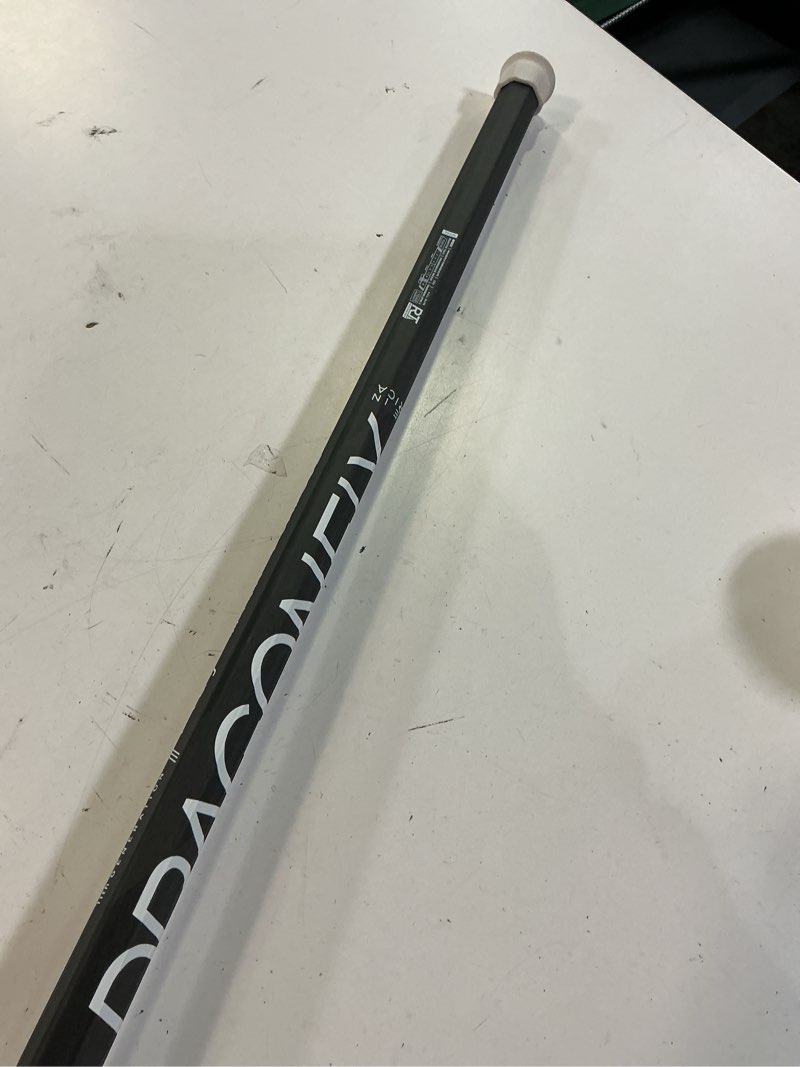 Condition photo showing Good Condition for epoch dragonfly elite ii lacrosse shaft for attack/midfield, 30" dynamic mid-flex iq5 with foam, concave geometry, lightweight & durable with advanced carbon layering & progressive weave, made in usa